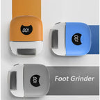 Arenzza digital electric foot polisher with rotating buffing head, designed for smooth, refreshed feet in health and beauty care.