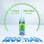 Arenzza electric feet callus remover in use, showcasing its sleek design and rotating head for smooth, exfoliated feet.