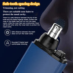 Arenzza rechargeable portable nose hair trimmer for men, compact health and beauty device with a sleek design.