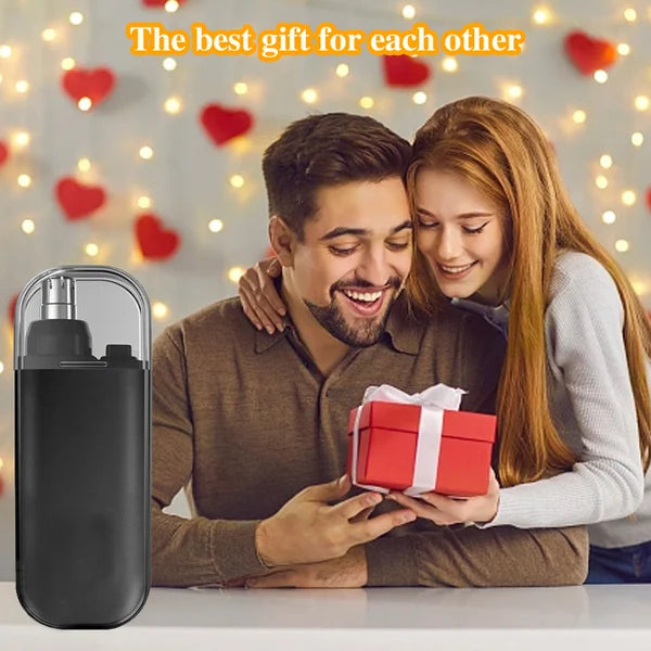 Arenzza rechargeable portable nose hair trimmer with compact design for easy grooming and personal care.