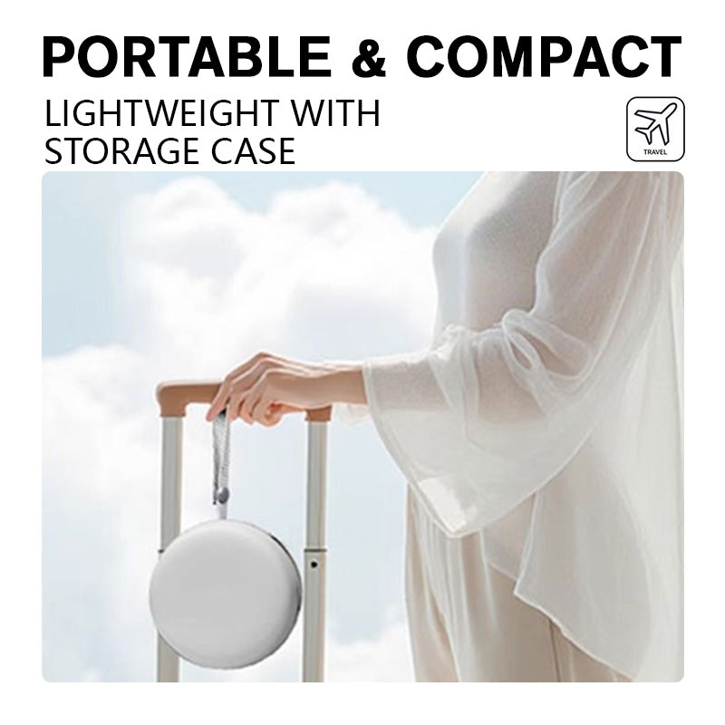 Arenzza memory foam U-shaped travel neck pillow in soft fabric, designed for comfort and support during travel or rest.
