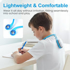 Arenzza Smart Vibrating Posture Corrector worn on a person’s back to improve posture and spinal alignment.