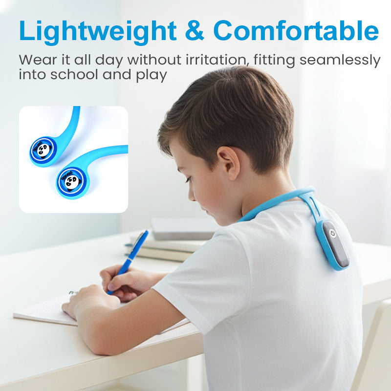 Arenzza Smart Vibrating Posture Corrector worn on a person’s back to improve posture and spinal alignment.