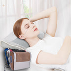 Arenzza multifunctional neck massager with adjustable straps, designed for soothing muscle relief and relaxation in a health and beauty setting.