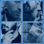 Arenzza 2-in-1 Shaving & Cleansing Cream Stick for Men, smooth cream stick with easy application for shaving and skin cleansing.