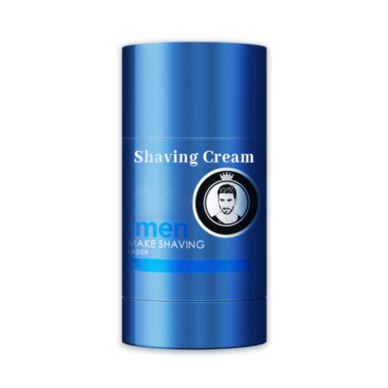 Arenzza 2-in-1 shaving and cleansing cream stick for men, showing the compact stick and application surface.
