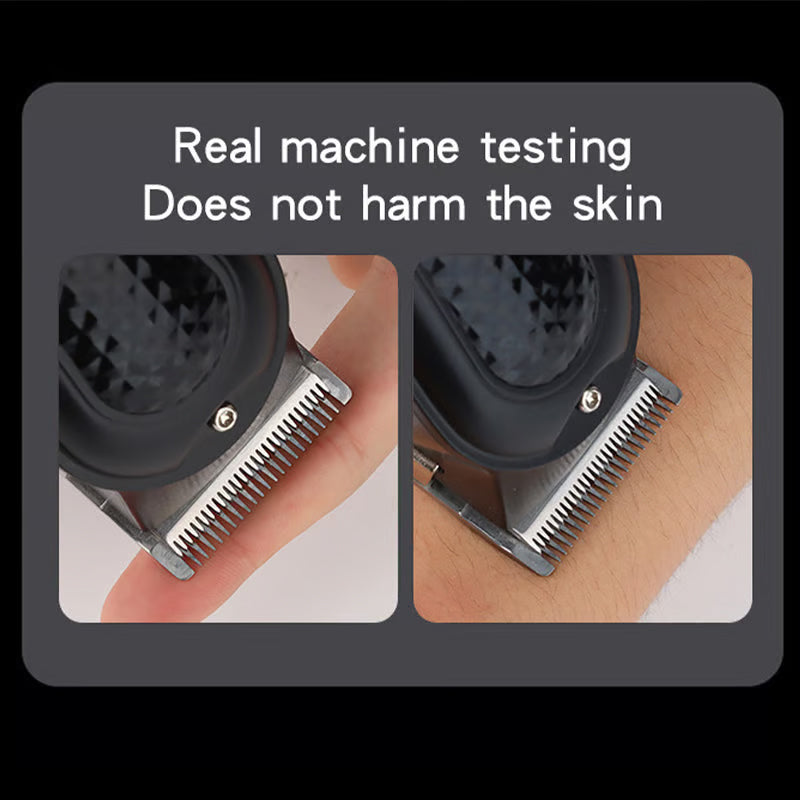Arenzza electric hair clipper set with self-sharpening blades, quiet motor, smart display, and ergonomic design for grooming.