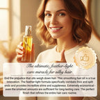 Arenzza intensive nourishing hair oil spray in a sleek bottle, designed to promote healthy, shiny hair with natural ingredients.