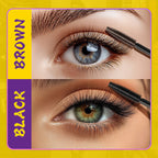 Arenzza fiber lengthening volumizing mascara tube with brush, showcasing the health and beauty product for long, full lashes.