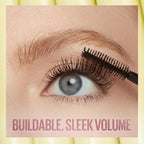 Arenzza Fiber Lengthening Volumizing Mascara tube with bristle wand, showcasing the health and beauty product for enhanced lashes.