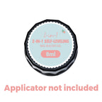 Arenzza 3-in-1 self-leveling nail builder gel in a clear jar, showing smooth gel texture for nail enhancement and extension.