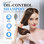 Arenzza oil-control and anti-dandruff shampoo bottle, health and beauty product for scalp care and dandruff prevention