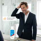 Arenzza oil-control and anti-dandruff shampoo bottle with label, designed for scalp health and dandruff reduction.