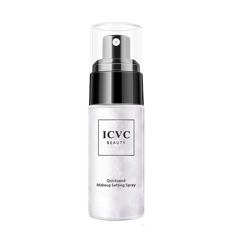 Arenzza mattifying waterproof makeup setting spray bottle with a sleek design, ideal for long-lasting, shine-free makeup.