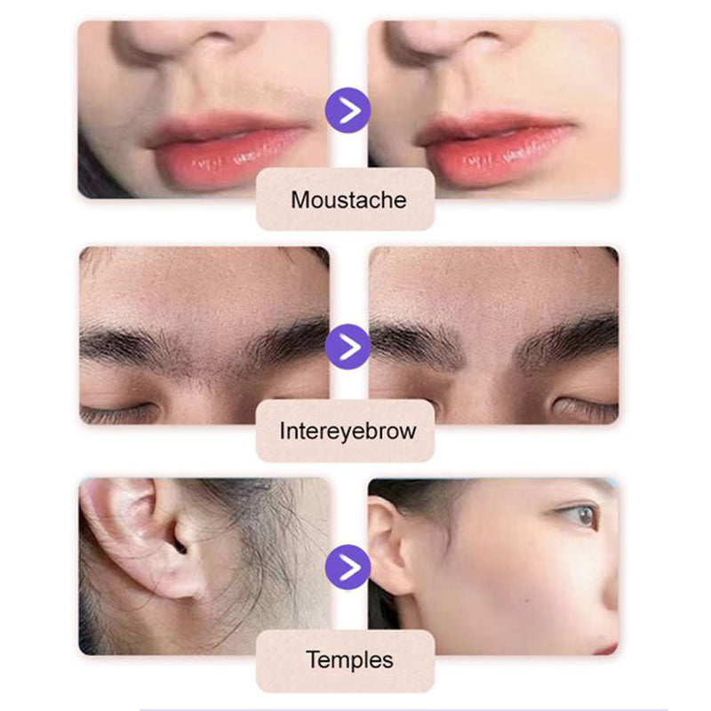 Arenzza gentle facial hair removal cream in a tube, designed for painless, effective facial hair removal in health and beauty skincare.