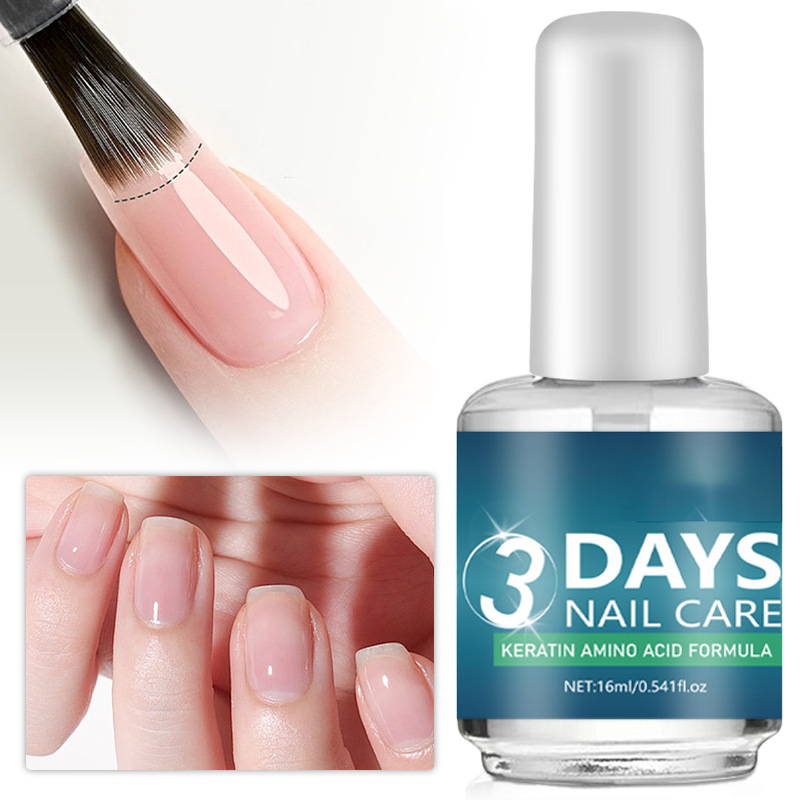 Arenzza high-gloss quick-dry nail oil with a sleek bottle, showcasing shiny, healthy nails with a glossy finish.