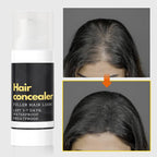 A black hair concealer tube from Arenzza, designed for long-lasting, water-resistant coverage to hide hair thinning or gray roots.
