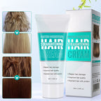 Arenzza Protein Correcting Hair Straightening Cream in a jar, smooth and shiny hair with straightened style, health and beauty product.