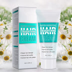 Arenzza Protein Correcting Hair Straightening Cream tube showing smooth, sleek hair and product packaging on a white background.