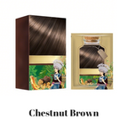 A set of ten Botanical Bubble Hair Dye packs by Arenzza, featuring colorful packaging for vibrant hair color at home.