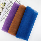 Arenzza African exfoliating net for health and beauty, showing a close-up of the textured net used for skincare exfoliation.