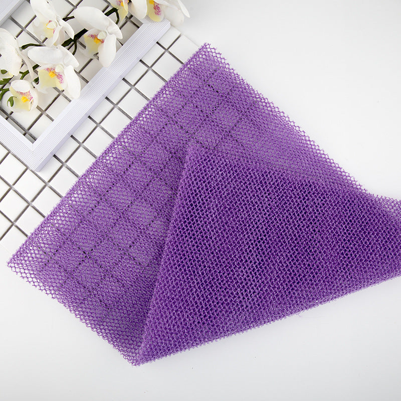 Arenzza African exfoliating net for skin cleansing and exfoliation, showcasing the textured netting material.