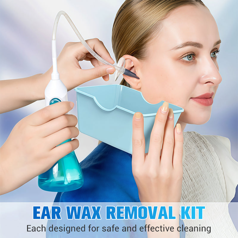 Arenzza ear wax removal kit with reusable silicone spoon for safe, gentle, and hygienic ear cleaning.