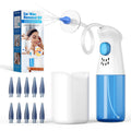 Arenzza ear wax removal kit with reusable silicone spoon for safe, gentle ear cleaning in a health and beauty setting.