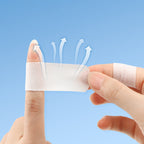 Arenzza cracked skin repair patches for deep hydration and pain relief, shown on heels and elbows, waterproof and discreet.