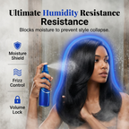 Arenzza Powerful Glamorous Hair Styling Gel Spray in a sleek bottle, designed for strong hold and shiny, glamorous hair.