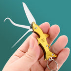 Arenzza 3-in-1 multifunctional portable health and beauty tool with multiple attachments for personal care and grooming.