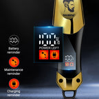 Amen's multi-function electric hair clippers from Arenzza with adjustable blades and a sleek black design.