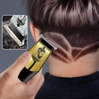 Amen's multi-function electric hair clippers by Arenzza with adjustable blades and ergonomic design, suitable for grooming and haircutting.