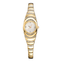 Arenzza women’s rhinestone bracelet watch with a silver-tone band and sparkling rhinestones, stylish and elegant for health and beauty.