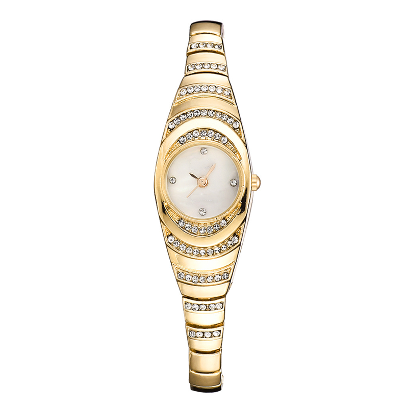 Arenzza women’s rhinestone bracelet watch with a silver-tone band and sparkling rhinestones, stylish and elegant for health and beauty.