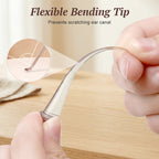 Arenzza luminous ear pick and tweezer set with magnifier, designed for ear cleaning and personal grooming in a health and beauty context.