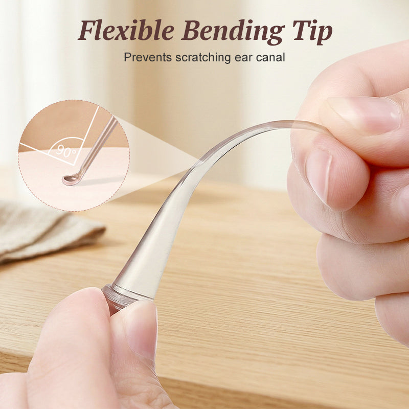 Arenzza luminous ear pick and tweezer set with magnifier, designed for ear cleaning and personal grooming in a health and beauty context.