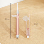 Arenzza luminous ear pick and tweezer set with magnifier for ear cleaning and beauty care, featuring stainless steel tools and bright LED light.