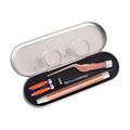 Arenzza luminous ear pick and tweezer set with magnifier, including precision tools for ear cleaning and beauty care.