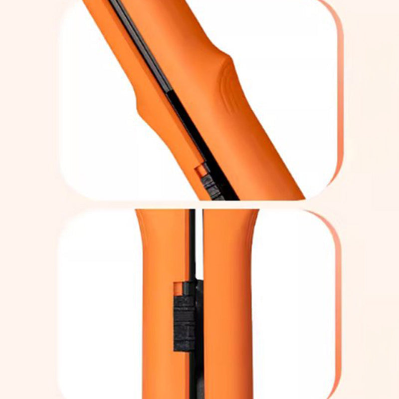 Arenzza 2-in-1 mini curling wand and flat iron hair straightener for versatile styling, compact design for easy handling.