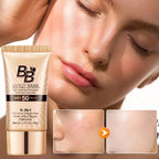 Arenzza SPF50+ Snail BB Cream tube with all-in-one skincare benefits, featuring a sleek white and beige packaging design.