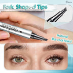 Arenzza waterproof eyebrow pen with four tips for natural-looking brows, designed for precise, long-lasting beauty.