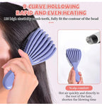 Arenzza hollow out smooth hair fluffy comb with a sleek design, perfect for detangling and styling hair effortlessly.