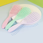 Arenzza hollow out smooth hair fluffy comb with a sleek, lightweight design, ideal for detangling and styling hair easily.
