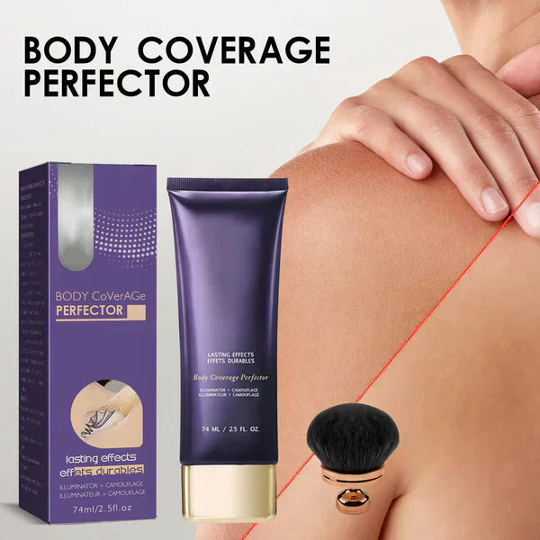 Arenzza waterproof cover-up concealer in a tube, designed for health and beauty, with the product label visible.