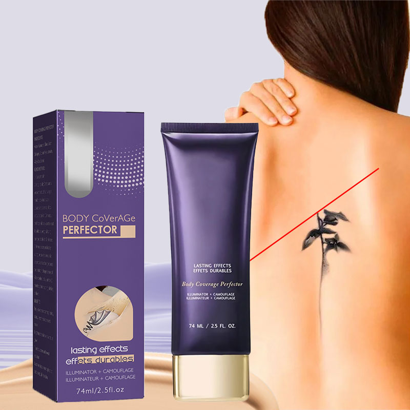 Arenzza waterproof cover-up concealer in a sleek tube, designed for flawless skin coverage and long-lasting wear.