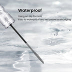 Arenzza waterproof curling mascara with long-lasting formula for defined, lifted lashes in a sleek black tube.