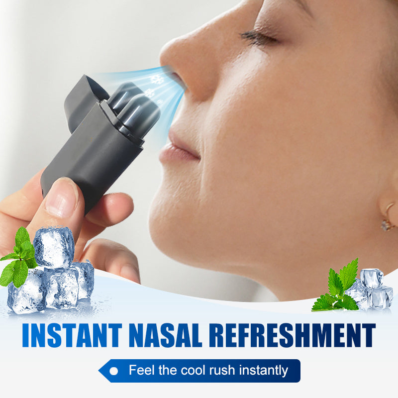 Arenzza aromatherapy double nasal inhaler with refreshing scent and natural ingredients, designed to boost alertness and fight drowsiness.