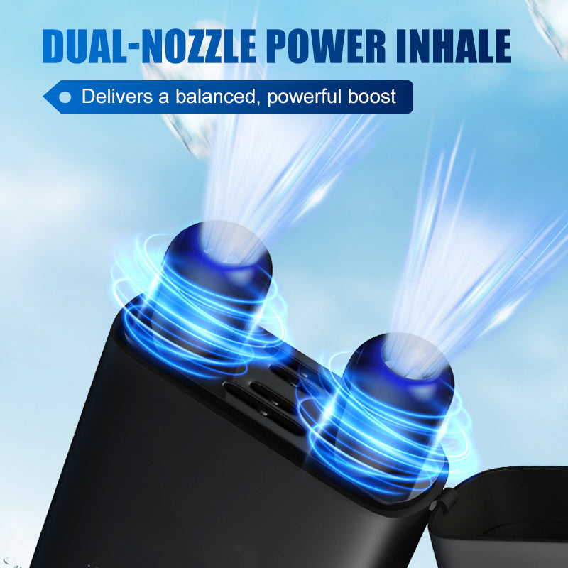 Arenzza aromatherapy double nasal inhaler with refreshing scent, designed to boost alertness and fight drowsiness.