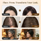 Arenzza 2025 hot sale partial bangs hair piece in natural hair, designed for adding volume and style to your hairstyle.